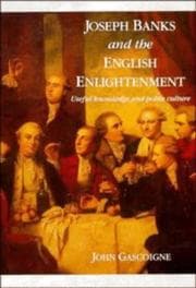 Tapa de Joseph Banks and the English Enlightenment