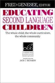 Tapa de Educating second language children