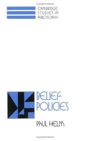 Tapa de Belief policies