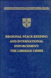 Tapa de Regional Peace-keeping and International Enforcement