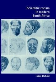 Tapa de Scientific racism in modern South Africa