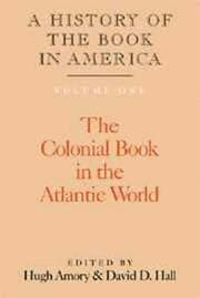 Tapa de The colonial book in the Atlantic world