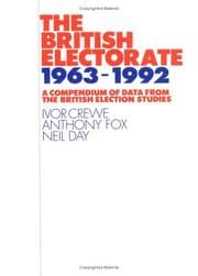 Tapa de The British electorate, 1963-92