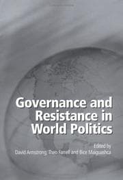 Tapa de Governance and resistance in world politics