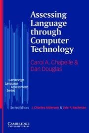Tapa de ASSESSING LANGUAGE THROUGH COMPUTER TECHNOLOGY