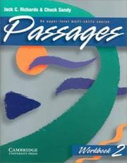Tapa de Passages Workbook 2