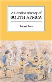Tapa de A concise history of South Africa