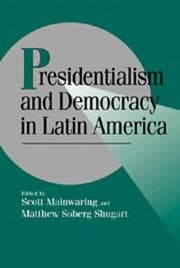 Tapa de Presidentialism and democracy in Latin America