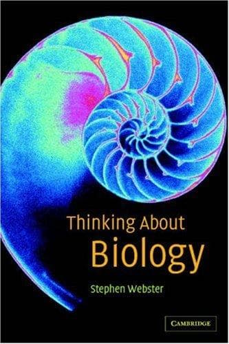 Tapa de Thinking about Biology