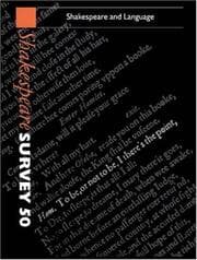 Tapa de Shakespeare Survey 50