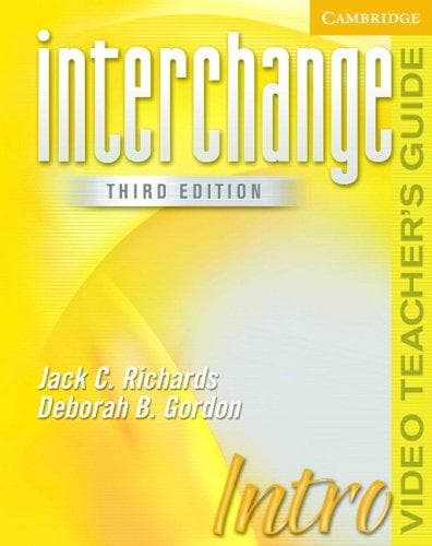Tapa de Interchange Intro Video Teacher's Guide