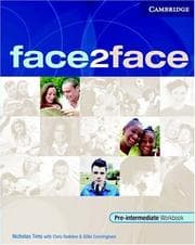 Tapa de face2face Pre-intermediate Workbook with Key (face2face)