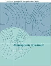 Tapa de Atmospheric Dynamics