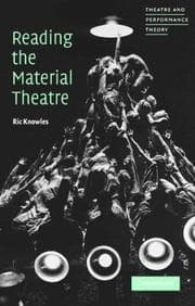 Tapa de Reading the material theatre