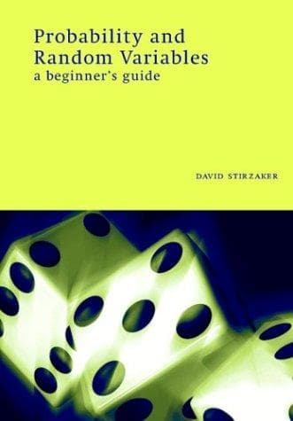 Tapa de Probability and random variables