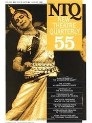 Tapa de New Theatre Quarterly 55