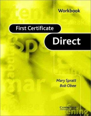 Tapa de First Certificate Direct