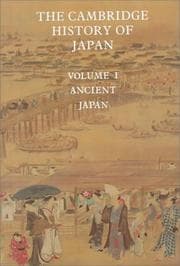 Tapa de Cambridge History of Japan