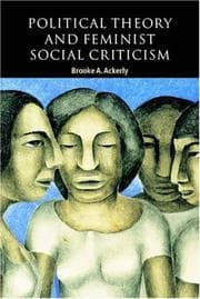 Tapa de Political Theory and Feminist Social Criticism (Contemporary Political Theory)