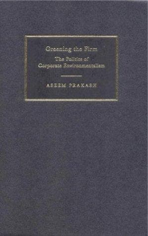 Tapa de Greening the Firm