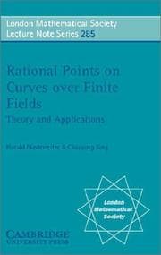 Tapa de Rational Points on Curves over Finite Fields