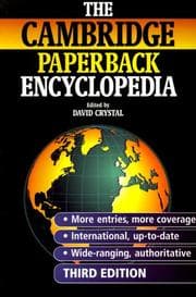 Tapa de Cambridge Paperback Encyclopedia