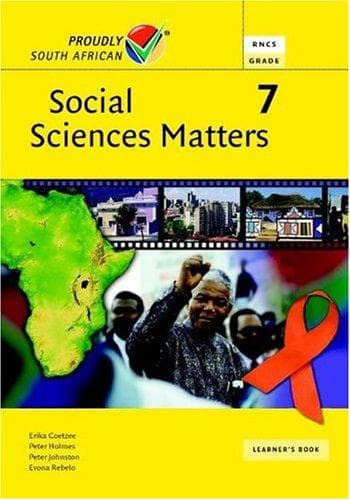 Tapa de Social Sciences Matters Grade 7 Learner's Book