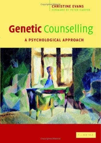 Tapa de Genetic Counselling