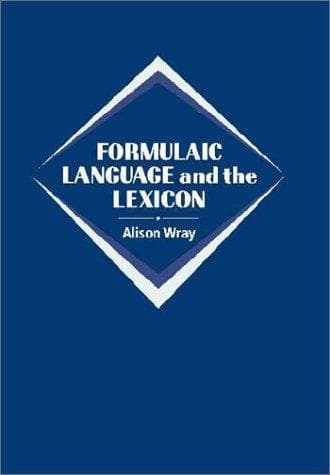 Tapa de Formulaic language and the lexicon