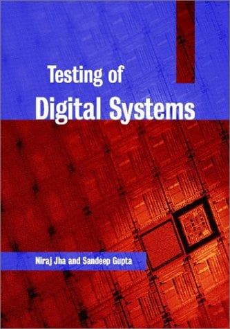 Tapa de Testing of digital systems