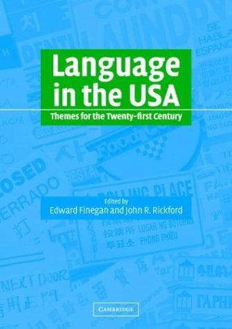 Tapa de Language in the USA