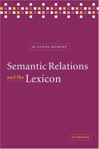 Tapa de Semantic Relations and the Lexicon