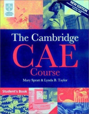 Tapa de Cambridge CAE Course