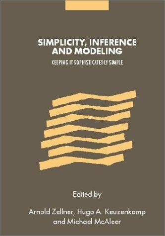 Tapa de Simplicity, Inference and Modelling