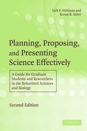 Tapa de Planning, Proposing and Presenting Science Effectively