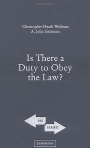 Tapa de Is there a duty to obey the law?