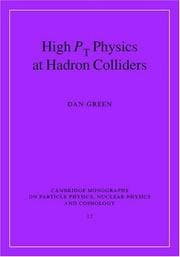 Tapa de High Pt Physics at Hadron Colliders (Cambridge Monographs on Particle Physics, Nuclear Physics and Cosmology)