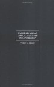 Tapa de Understanding Ethical Failures in Leadership (Cambridge Studies in Philosophy and Public Policy)