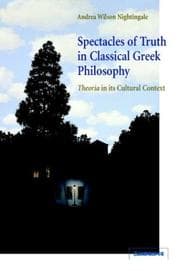 Tapa de Spectacles of truth in classical Greek philosophy