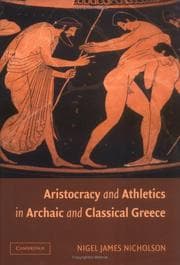 Tapa de Aristocracy and Athletics in Archaic and Classical Greece