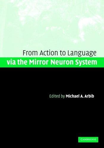 Tapa de Action to Language via the Mirror Neuron System