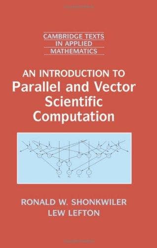 Tapa de Introduction to Parallel and Vector Scientific Computation