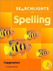 Tapa de Searchlights for Spelling Year 4 Photocopy Masters (Searchlights for Spelling)