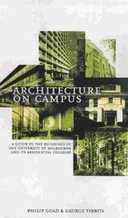 Tapa de Architecture on campus