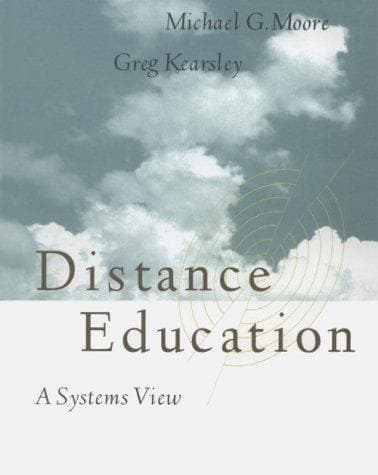 Tapa de Distance Education