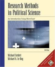 Tapa de Research methods in political science