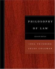 Tapa de Philosophy of law
