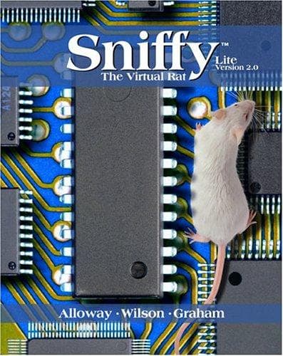 Tapa de Sniffy the Virtual Rat Lite, Version 2.0 (with CD-ROM)