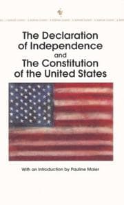 Tapa de The Declaration of Independence and The Constitution of the United States
