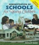 Tapa de Administration of schools for young children